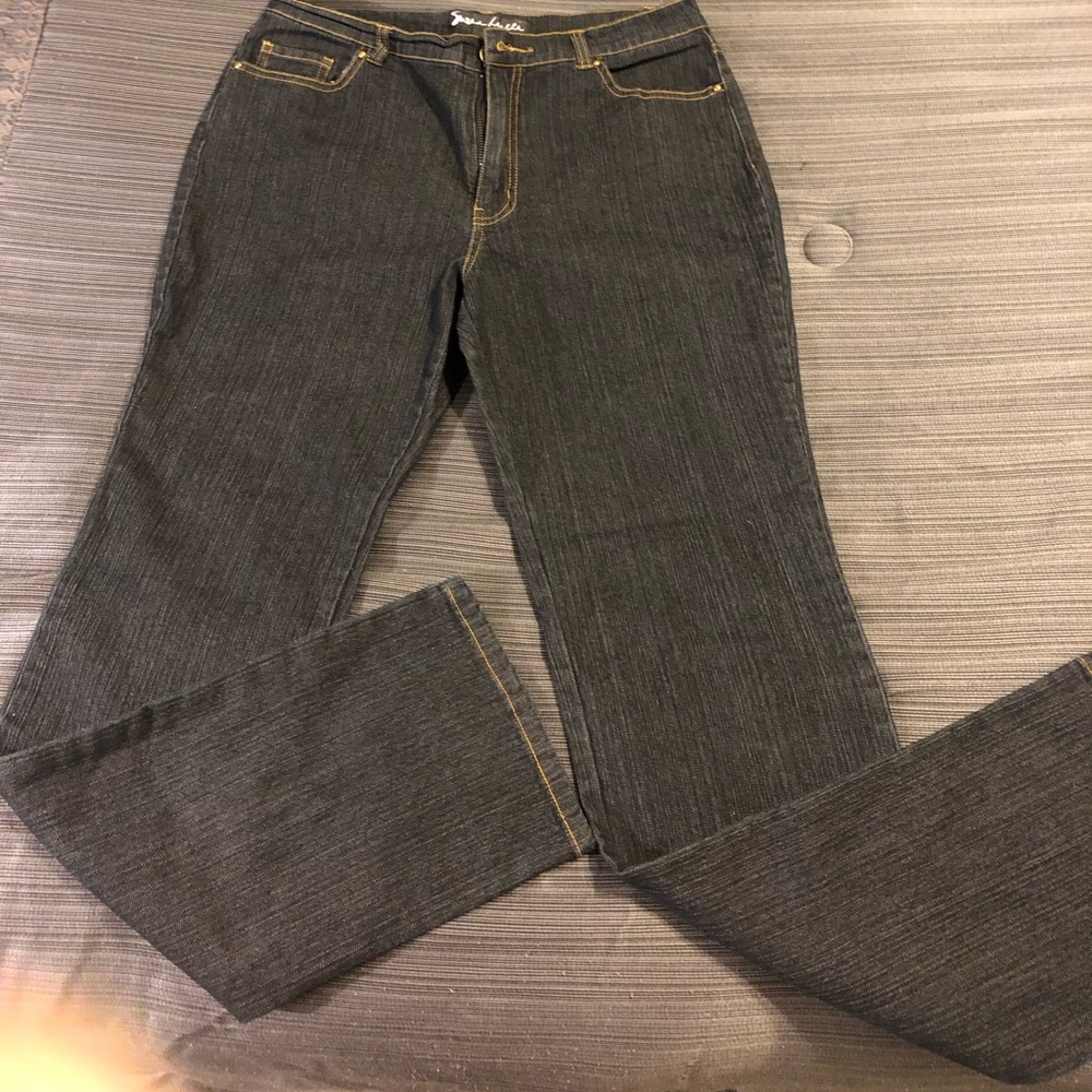 Susan Lucci Dark Denim Bootcut Jeans